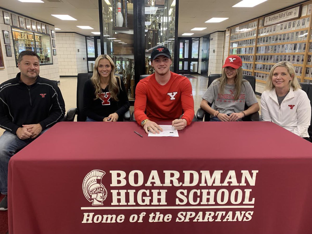 Boardman’s Jason Triveri will continue his baseball career at Youngstown State University.  As a Spartan, Triveri will leave Boardman as a four year letter winner.  He was 2nd Team All Conference his junior year.   <a href="/Malutic_Live/">Malutic Live</a>
