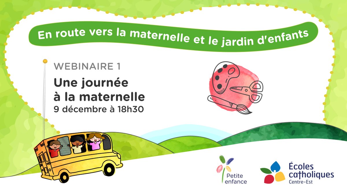 ecolecatholique's tweet photo. Le CECCE est fier d’offrir aux parents, tutrices et tuteurs qui ont un enfant en bas âge, une série de webinaires pour aider les familles à se préparer à la grande étape de la première rentrée scolaire.

Le 1er webinaire se tiendra le 9 décembre prochain. https://t.co/O4INl5X8Yx https://t.co/0on3phGf6K