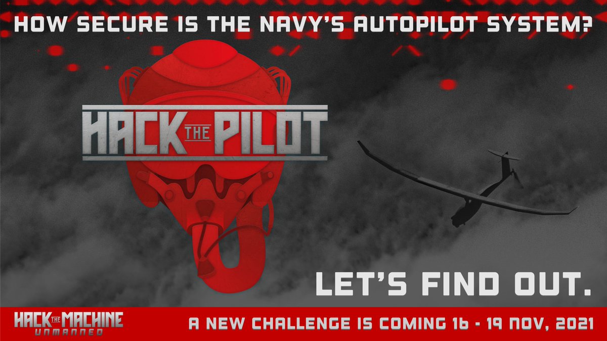USNavyResearch's tweet photo. #HACKtheMACHINE Unmanned starts TOMORROW... will you answer the call? Three tracks to choose from; all are welcome to participate in this virtual, digital experience❗️ https://t.co/iJXikhfrWF https://t.co/fCBQl6JXt0