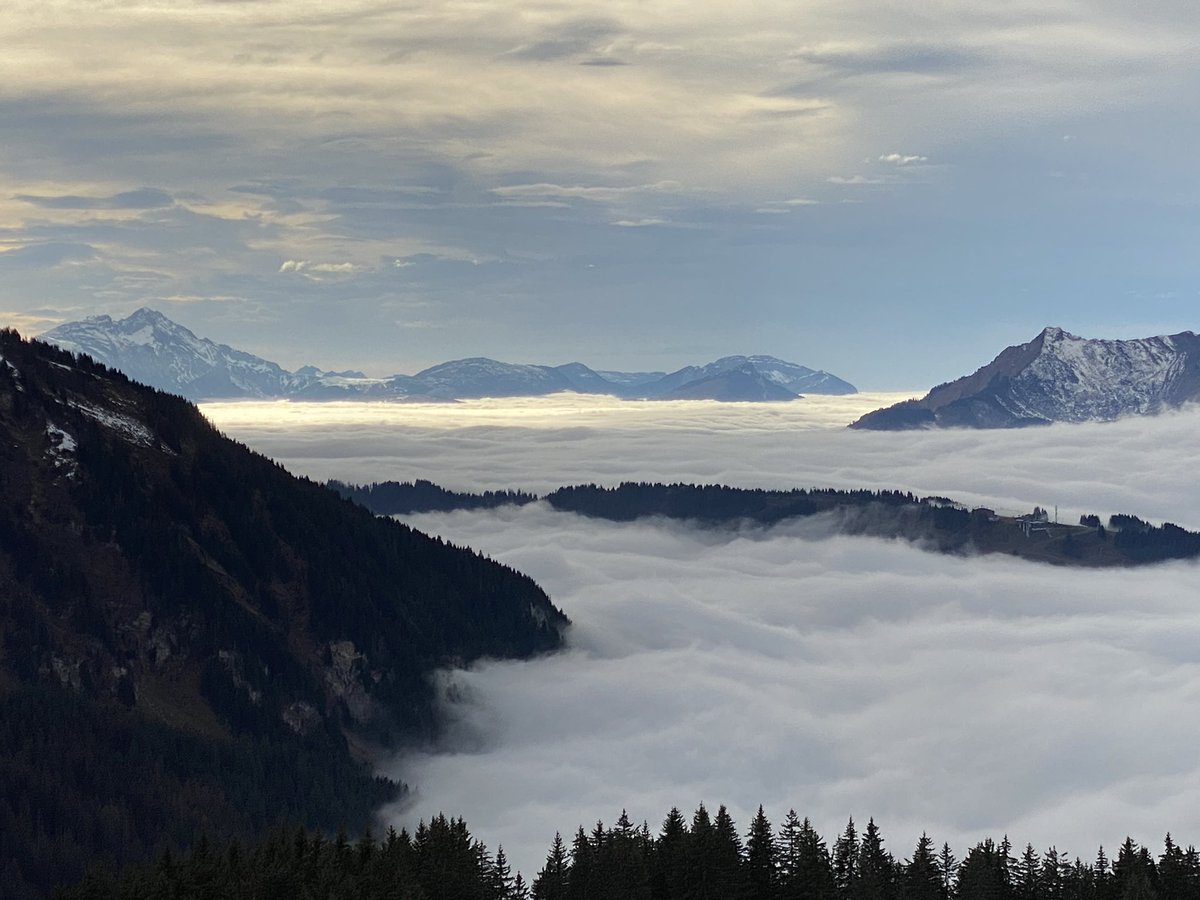 Mon bureau ce matin #loveavoriaz #lovemorzine #immobilier #montagne