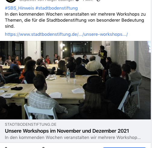 Unsere Workshops im November und Dezember 2021 stadtbodenstiftung.de/2021/11/12/uns…