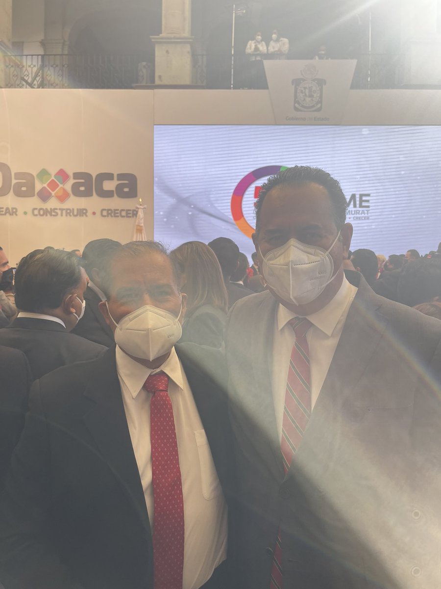 davidindico's tweet image. El día de hoy acompañe al Mtro.@alejandromurat , Gobernador  Constitucional del Estado de Oaxaca a su #5toInformeOax 
Un Gobierno encaminado al diálogo y respaldado por sus resultados.

@IvetteMurat 
@GobOax