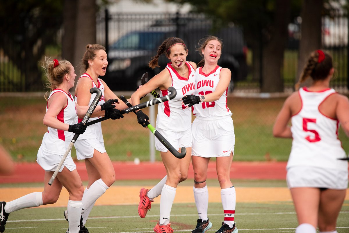 A competitive weekend for @OWUSport 👏

Congratulations to all of our fall athletes on wrapping up their seasons❗️You make us proud to be Bishops 🔴⚫️

<a href="/OWUMSOC/">Ohio Wesleyan Soccer</a> 
<a href="/OWUFH/">Ohio Wesleyan Field Hockey</a> 
<a href="/OWUFootball/">OWU Football</a> 
<a href="/OWU_TFXC/">Ohio Wesleyan Track & Field / Cross Country</a>