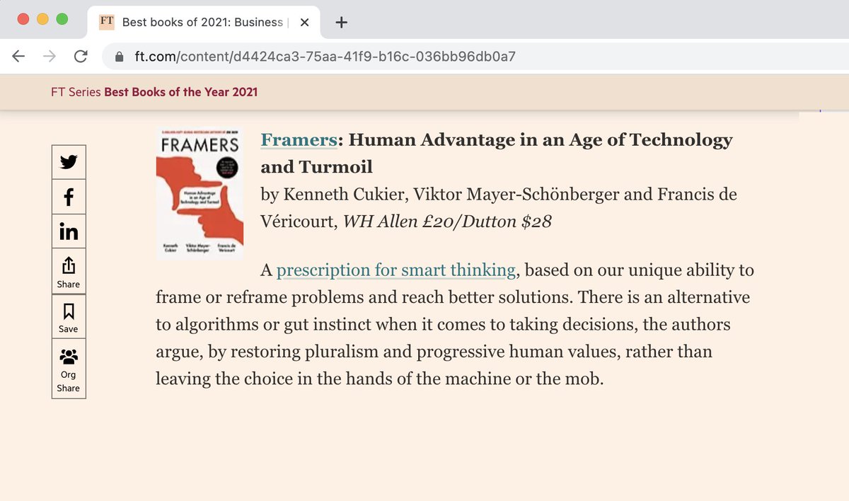 Extremely honoured that #framers has been named an @FT Best Book of 2021. cc @Viktor_MS & @FVericourt ft.com/content/d4424c…