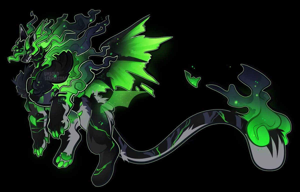 SerperiorGleaf's tweet image. New Adopt!  Green spirit dragon!
----
SB: 60
Mi:5
AB: 195
----
-paypal only 
-ends in 24hrs
-can dm for private offers

#furry #adopt  #furryfandom #art   #adoptable #furryart  #dragon
