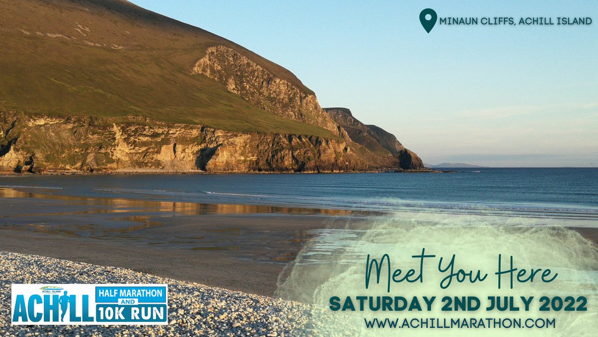 AchillMarathon's tweet photo. Have you booked your 2022 runs yet? 
Both our races are now very well subscribed, even this far out, and why wouldn't they be when you have the back drop of the Minaun Cliff's as your start and finish lines? 
Registration Open on https://t.co/edFrAW0Buc 
🏆🇮🇪 Most Scenic Race! https://t.co/LhISmUKYZ9