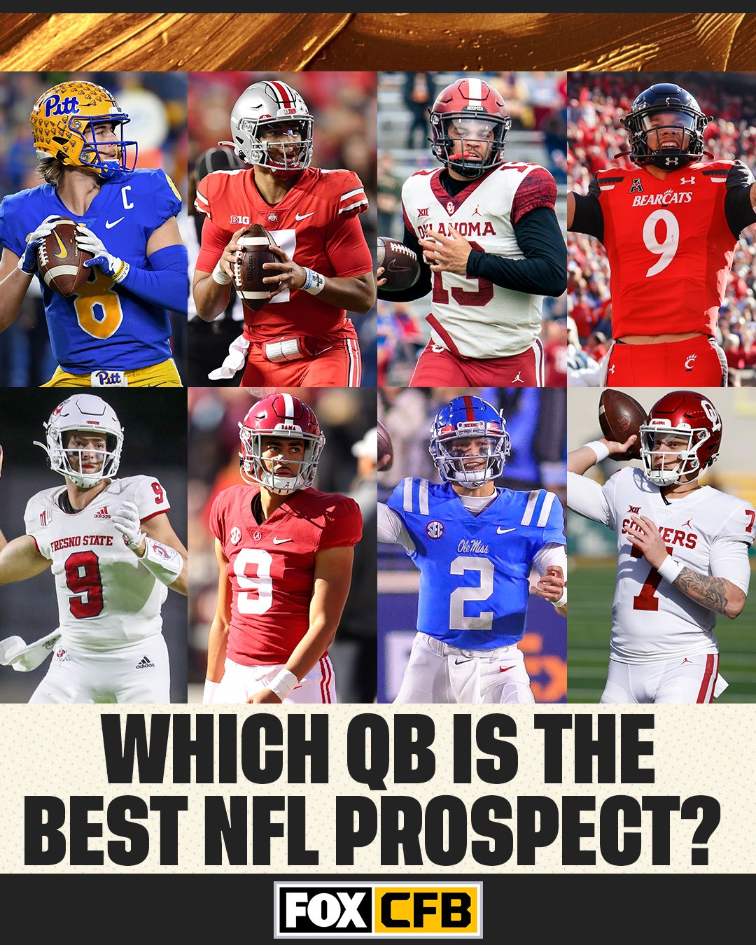 Os melhores quarterbacks do College Football em 2021