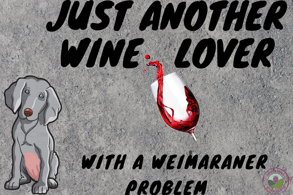 ExplorWineGlass's tweet photo. Not a bad problem to have. #weimaraner #weimtime @WeimClubAmerica @WeimaranerLulu @meanweimaraner @AZWeim @WeimaranerPups @WineWonkette @winematcher @WineFlair @winewankers @TheFermtdFruit @GrapeExp_Cindy https://t.co/ndsigkv0IG