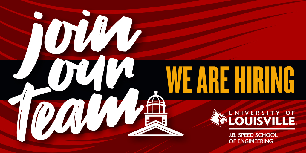 Be a part of an exciting academic community of people whose ideas and work make outstanding contributions here and beyond. engineering.louisville.edu/careers/