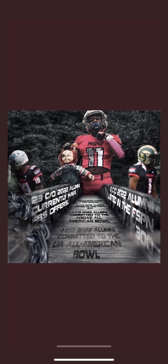 DkDaniel16's tweet photo. blessed to receive an invite to the sophomore bowl🤝🖤@EliteRawTalent @AllRomeWolves https://t.co/z8mYUs544l