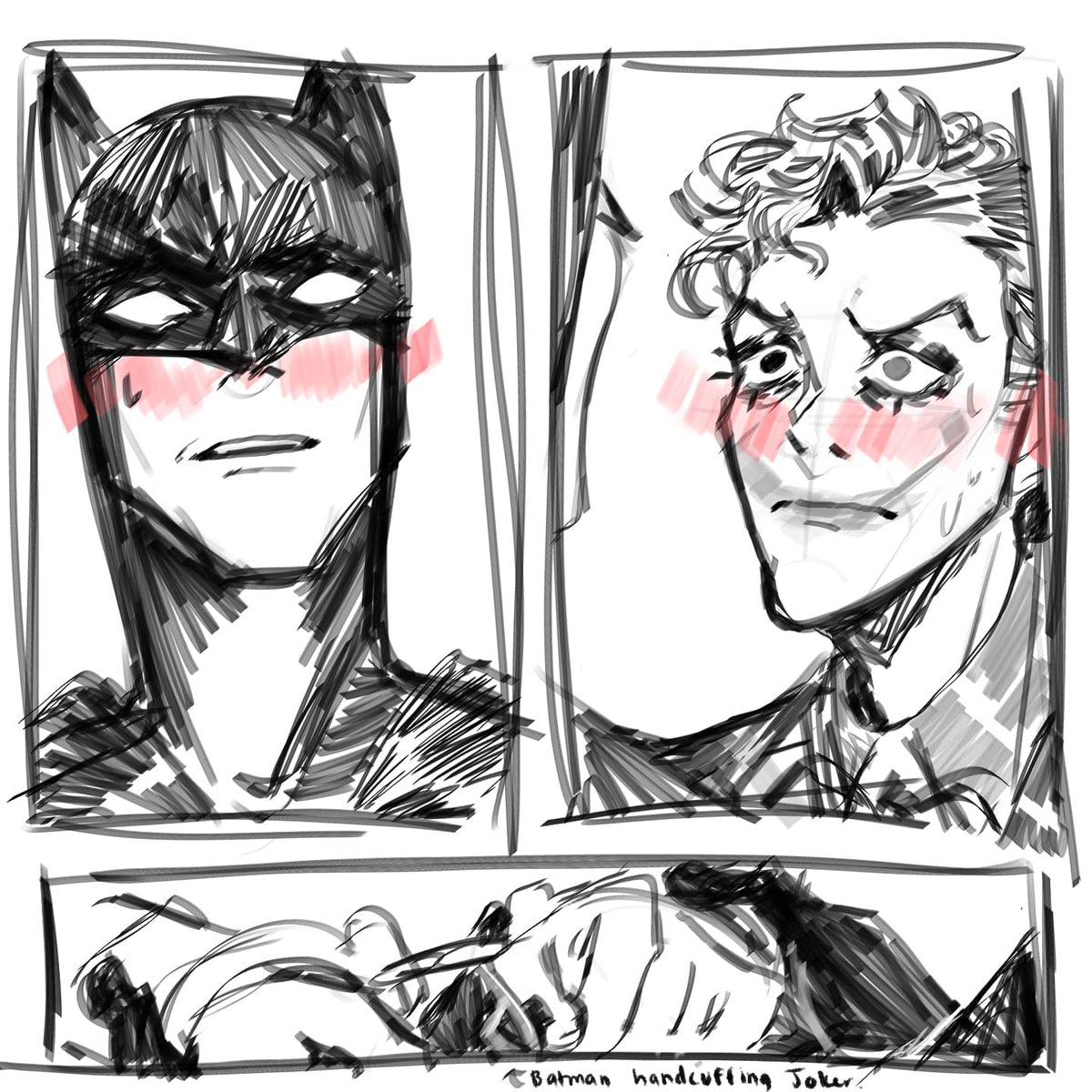 ajokeaboutbats's tweet photo. Sketch comic of #batjokes https://t.co/QrKD9tEiBy