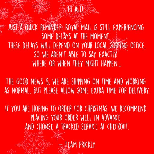 PricklyCards's tweet photo. Ah, it's the most wonderful time of the year! 😉

#SmallBusiness #Christmas2021 https://t.co/fDJNmEV7cm
