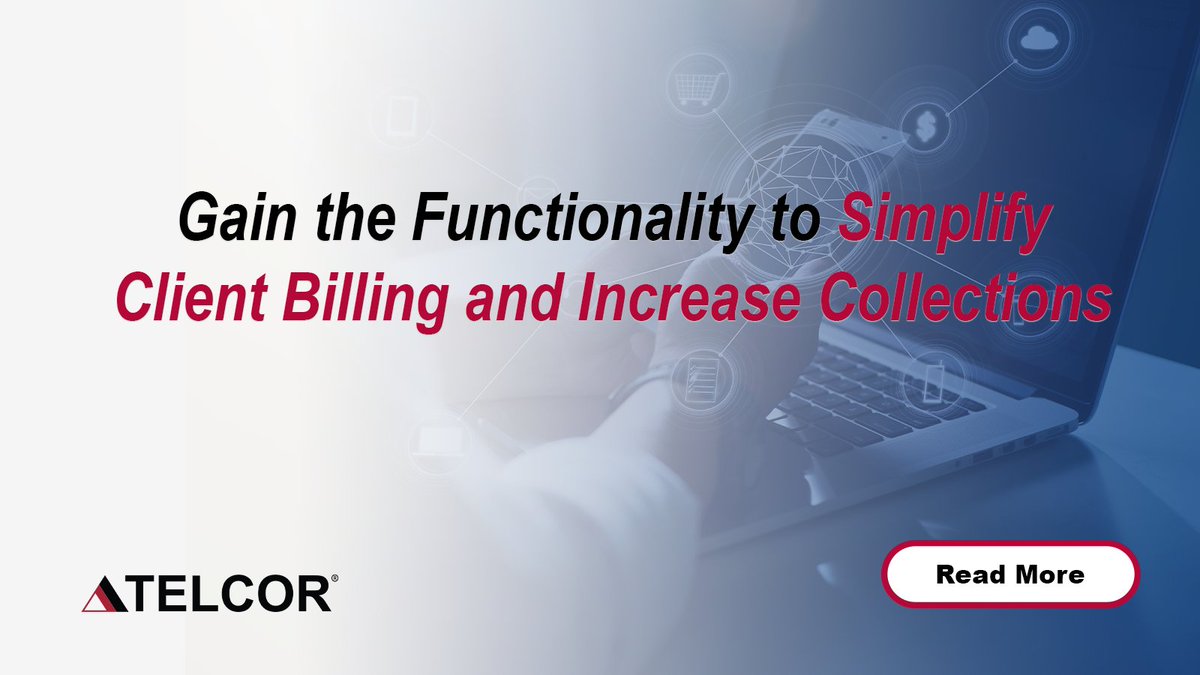 TELCOR RCM includes extensive functionality to customize pricing and manage the contract process required to support client billing. 

See why TELCOR RCM is the most powerful Lab RCM SaaS on the market.👇
ow.ly/2VFw50GNZgp

#LabBilling #LabManagement #LaboratoryRCM