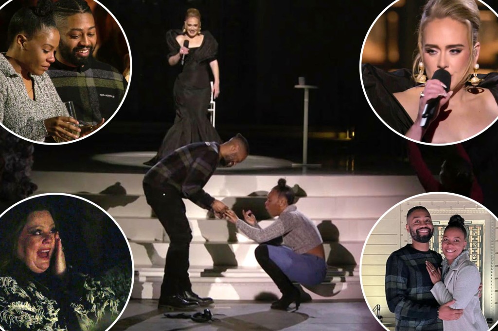 MidtownGirl's tweet photo. 💕 RT @nypost: Adele orchestrates ultimate surprise wedding proposal on Oprah special https://t.co/vrCy258S6J https://t.co/hQJyXySaYI