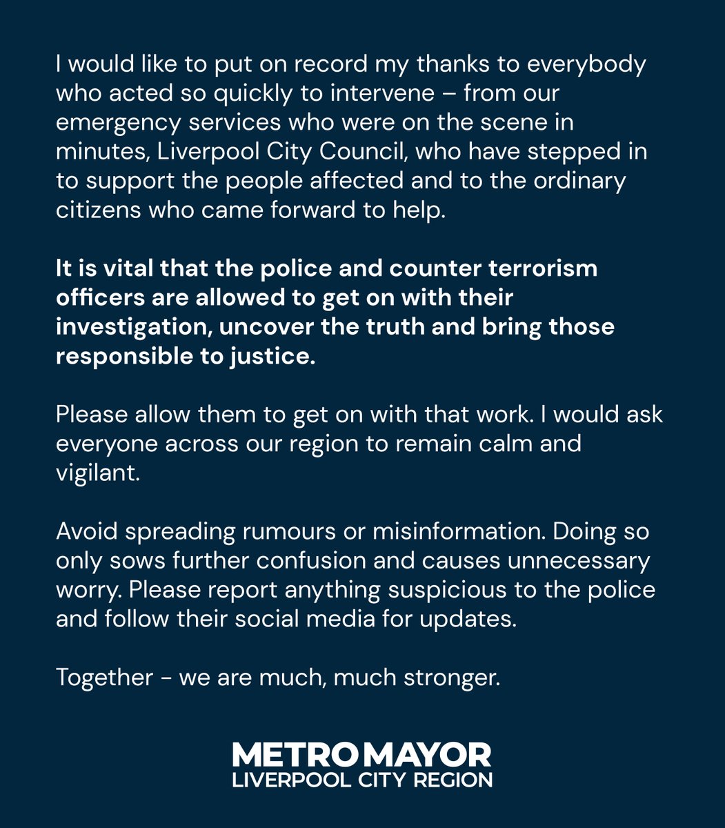 MetroMayorSteve's tweet photo. We will never let those who seek to divide us win. https://t.co/8Dp7GPv6pX