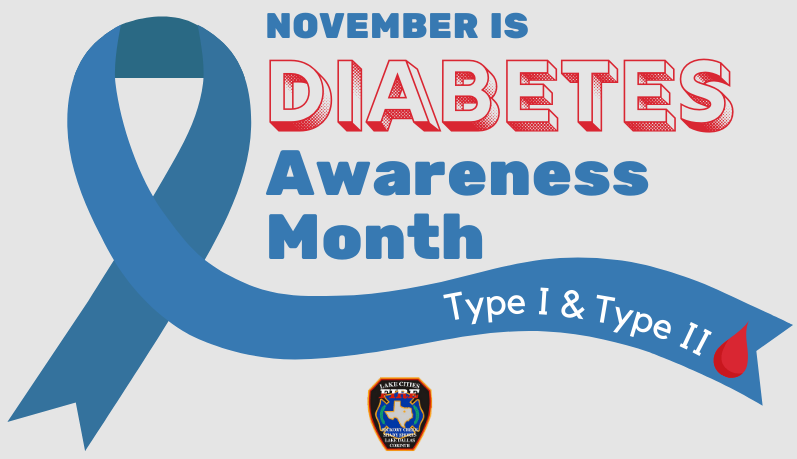 LCitiesFD's tweet image. November is Diabetes Awareness Month! Knowing the three types of diabetes and how to prevent complications is very important! For more information, visit loom.ly/mD3gblM!
