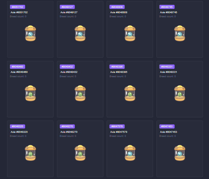 Chief_AxieGG's tweet photo. Some more 1337 Axies incoming!⚔️⚔️⚔️ https://t.co/jBg3uvMSed
