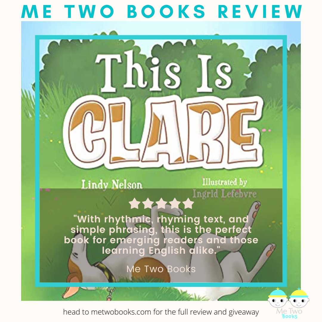 I’m excited to share a book review and giveaway of This is Clare today on the blog. ​Enter for a chance to win a  Thank you to The Children’s Book Review and Lindy Nelson for this partnership! metwobooks.com/blog/this-is-c…
…
#thisisclare #metwobooks #childrensbooks #diversekidsbooks