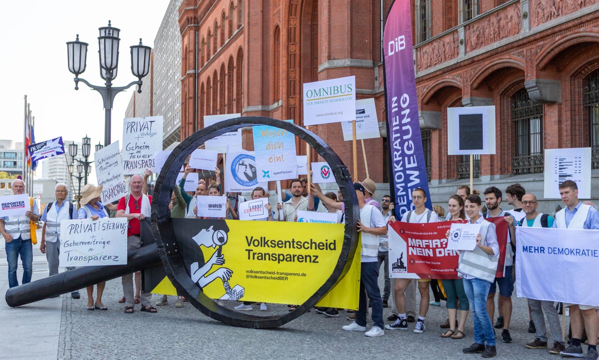 Volksentscheid Transparenz tweet media