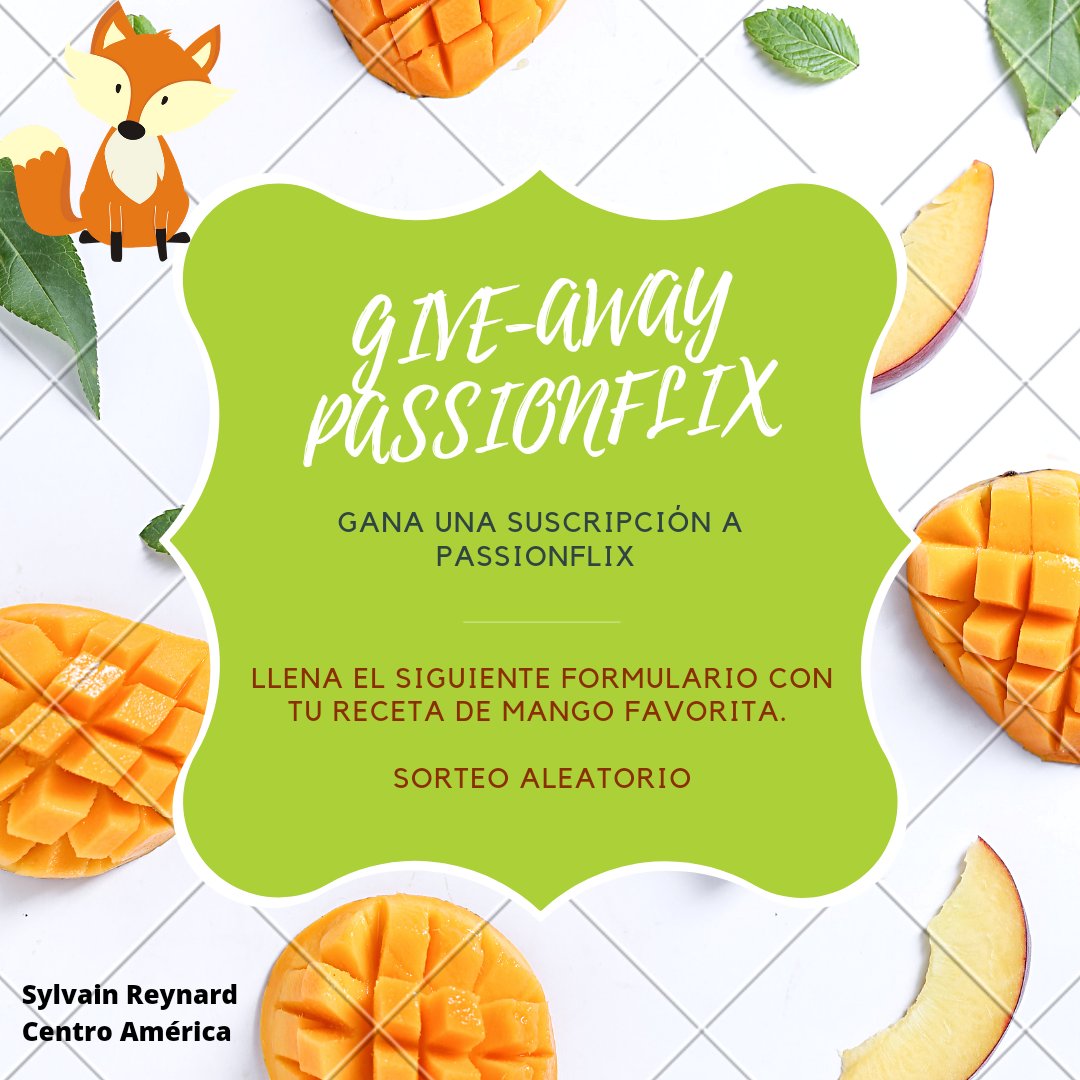 *GIVE-AWAY MANGOLICIOSO*

Lo único que debes hacer es entrar al siguiente formulario y dejarnos tu receta favorita que incluya MANGO.

El ganador será seleccionado de manera aleatoria y debe seguirnos. 

Link: docs.google.com/forms/d/e/1FAI…