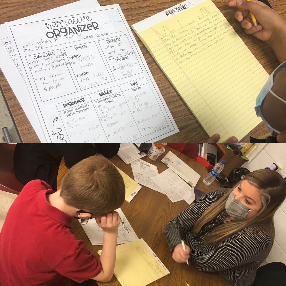 LydianAndrea's tweet photo. I absolutely loved visiting @Fairdale_Elem this morning. 5th graders meeting volume expectations for writing using @JSerravallo strategies, 1st grade Ts and Ss engaged in #JCPSGuidedReading and #JCPSReadingWorkshop, 3rd graders applying standards @MettilleJesse @hummeljean1 https://t.co/DVVkhQjfbP