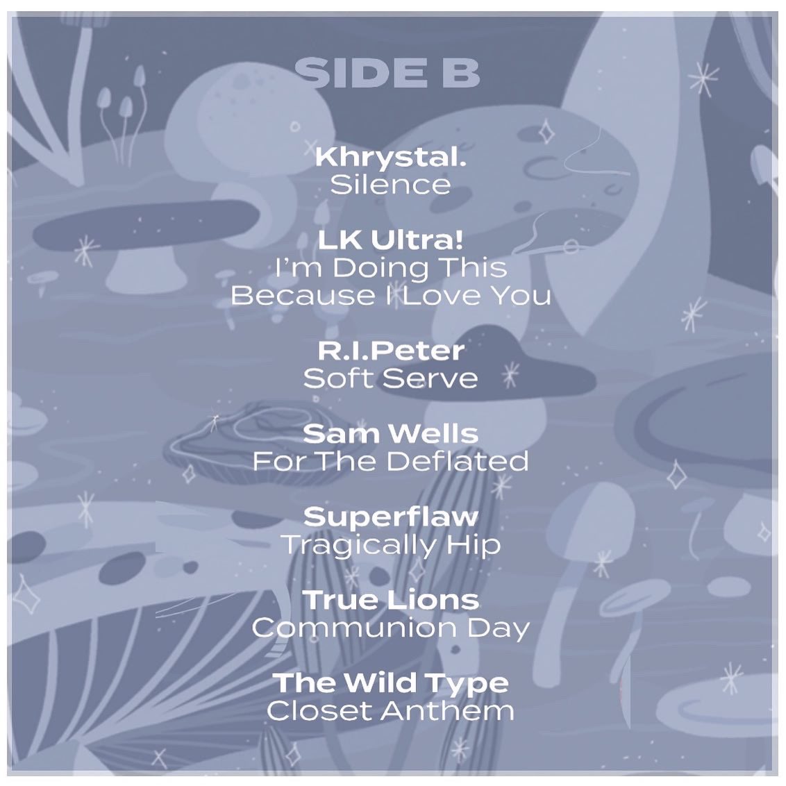 Our single is on this mix! Pre-order your manor mix cassette before they’re gone, only 50 are being made. 💙✨ artwork by Kathleen Murray

manorrecordskc.bandcamp.com/album/manor-mi…