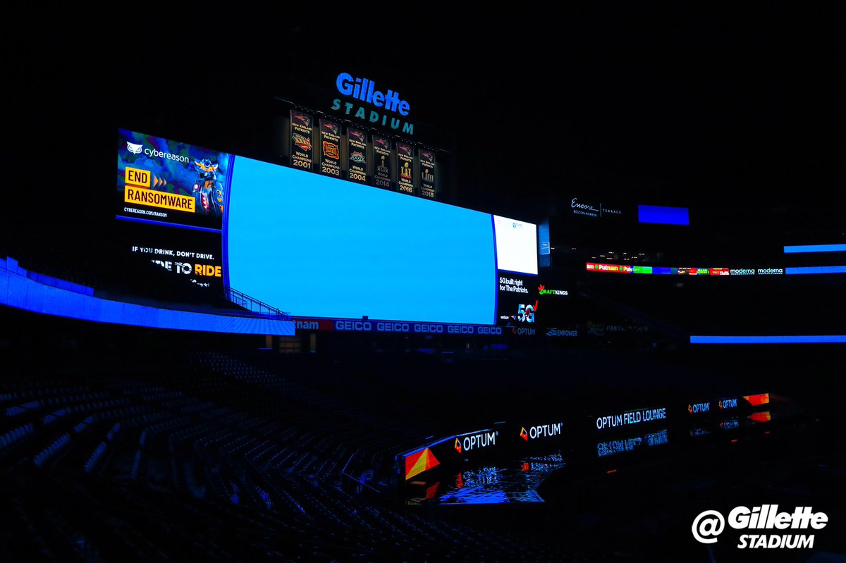 GilletteStadium's tweet photo. Gillette Stadium was lit up in blue last night for #WorldDiabetesDay 💙
 
Learn more: https://t.co/o0dJuTvMPE https://t.co/6KZM5lM4UT