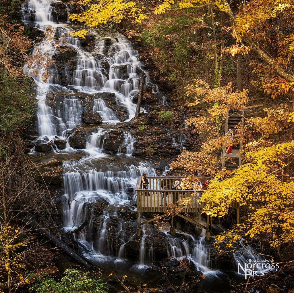 NorcrossPics's tweet photo. Trahlyta Falls #trahlytafalls #vogelstatepark #gastateparks #fallfoliage #fallcolors #waterfall #gamountains https://t.co/zotSwl54UH https://t.co/SeO2m7kM33