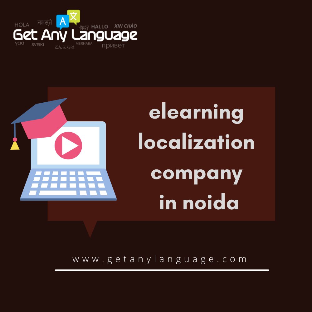 getanylanguage's tweet image. Get Any Language - elearning localization company in Noida

#elearningtranslation #translationagency #getanylanguage #noida

B 8, Sector 2, Near sector 15 metro, Noida, Uttar Pradesh 201301

lnkd.in/gPxc3aHN