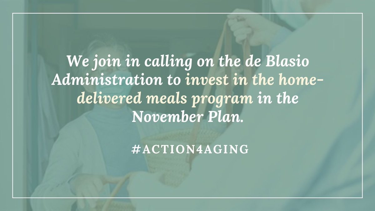 liveonny's tweet photo. We're calling on @NYCMayor to invest in the home-delivered meal program in the Nov Plan
NYC's current reimbursement rate is more than $2 below the nat'l average rate for meals in 2015. Making it hard to hire drivers, purchase food & keep the program afloat. We need #Action4Aging https://t.co/VSQwOjYBE0