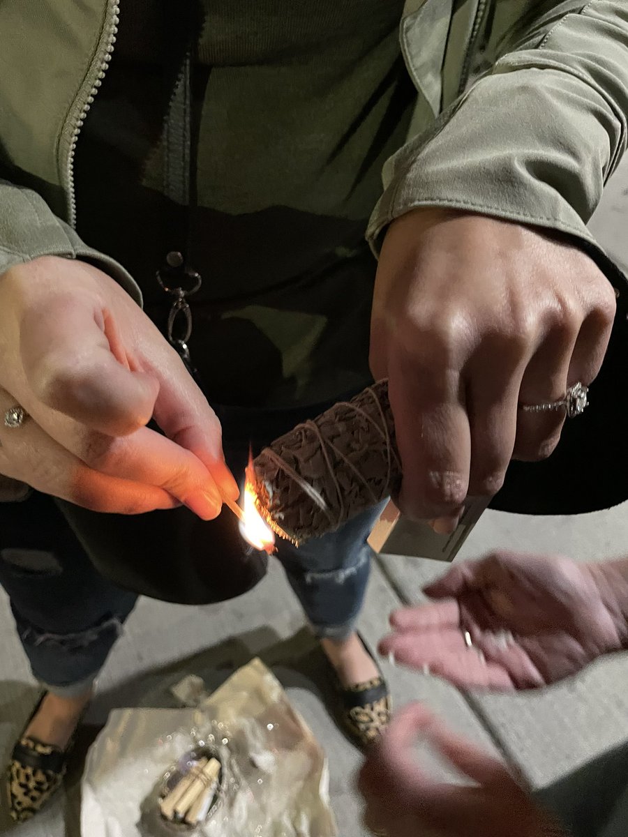 FurmanBorn's tweet photo. A little sage never hurts after an encounter with cursed objects, ghosts, and spirits. @Zak_Bagans @hauntedmuseum https://t.co/ezPNdjP6F5