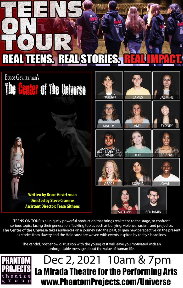 PhantomProjects's tweet photo. Tickets on sale now! https://t.co/MOIlRRZusb
Our first live in-person performance in a very long time! We cannot wait to share this powerful story with you all. Field Trips are available for our morning show. See you at the theatre! @lamiradatheatre
#PhantomProjects #nonprofit https://t.co/cI8mdLwQjt