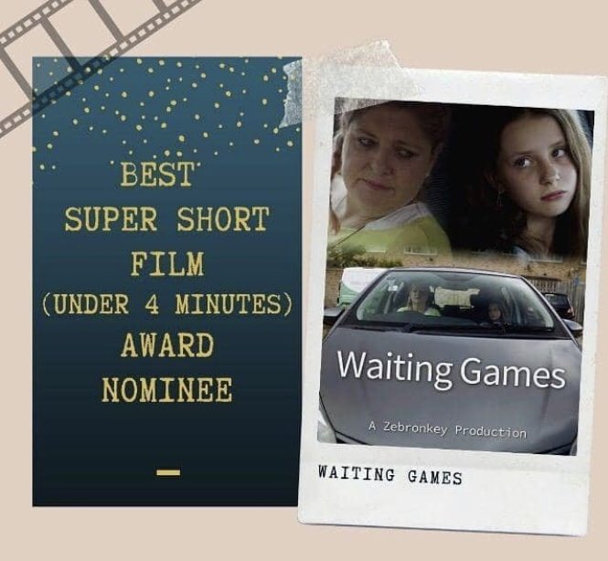 WaitingGames_'s tweet photo. Waiting Games has been nominated for BEST SUPER SHORT FILM at Thessaloniki Free Short Film Festival. Submissions from over 35 countries &amp; we’ve received this nomination…woweee!
#bestsupershortfilm #bestmicroshort #bestmicroshortfilm 
#bestshortshort
#bestactress #bestmicromovie https://t.co/ybHw3XpuGv