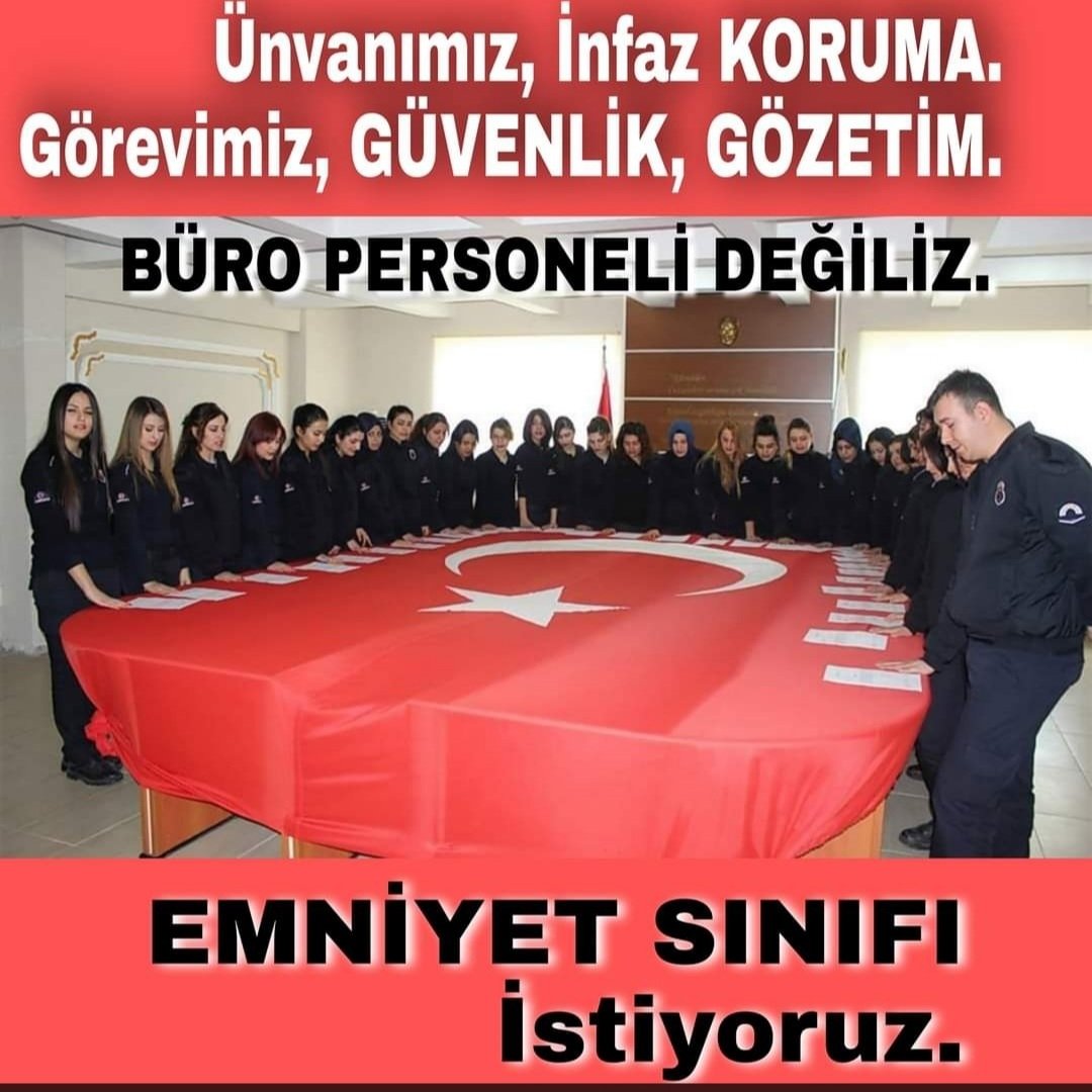 Hakkımızı istiyoruz #CezaevineEMNİYETSINIFI