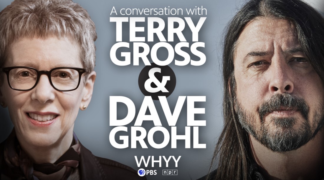 nprfreshair's tweet photo. Reminder: Our live event with @foofighters frontman Dave Grohl is tonight! There are still a few tickets available. He's planning on playing some music for us. 
https://t.co/ViKu9trwAv https://t.co/CkoFaklbSg