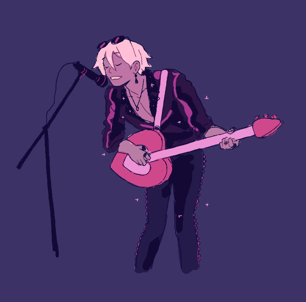 margalcazo's tweet photo. klavier gavin and his fancy guitars  #AceAttorney https://t.co/blbxaQF94W
