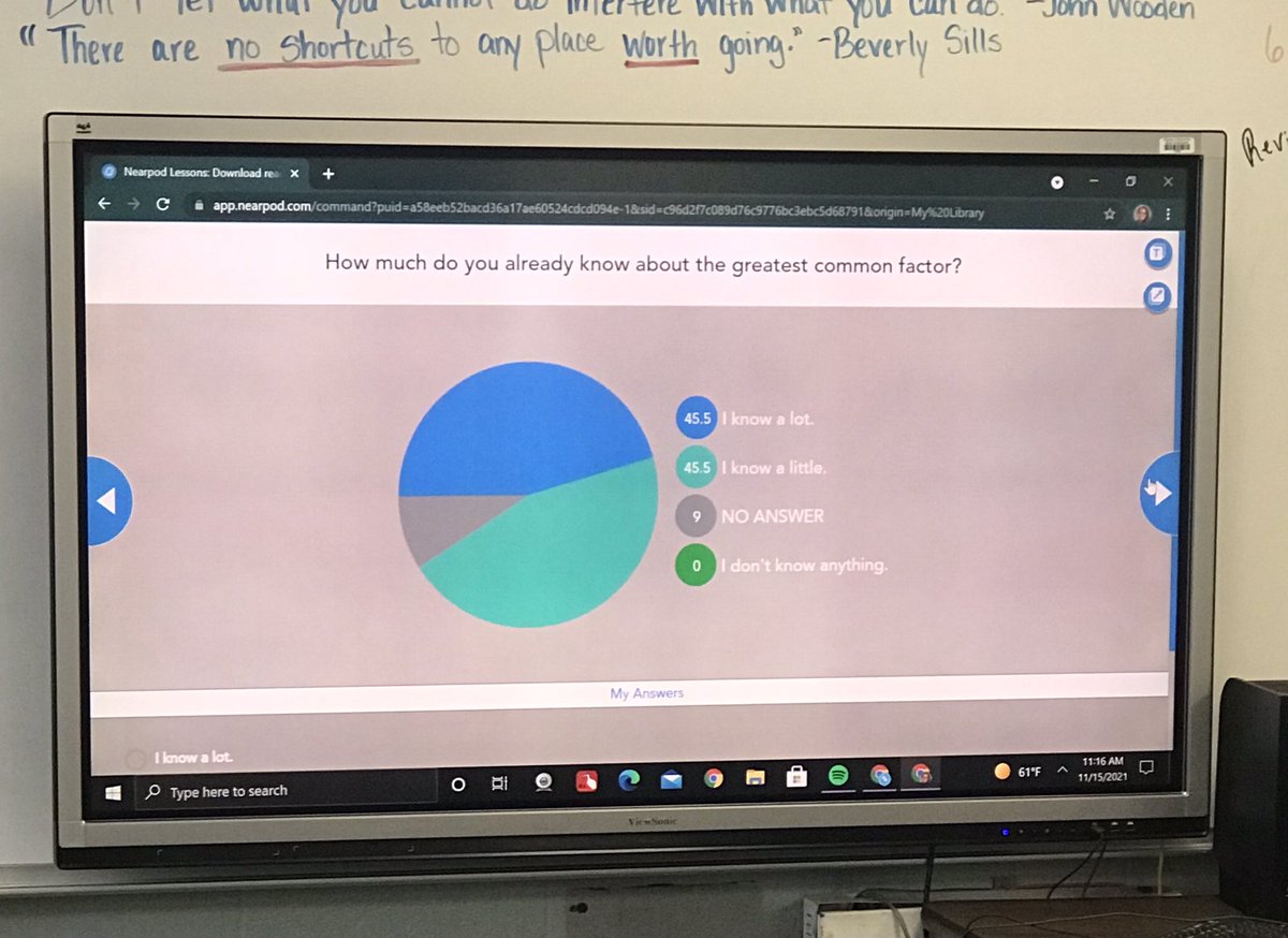 KnoxSODlibrary's tweet photo. #nearpod is just one of the great digital tools used by our AWESOME math teachers at SOD #teamselma #teamsod https://t.co/GwhsFqXWJY