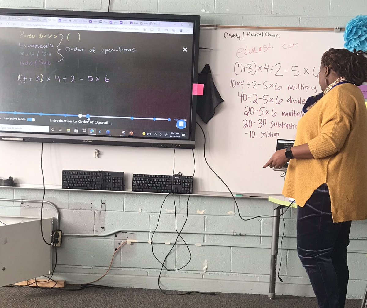 KnoxSODlibrary's tweet photo. #nearpod is just one of the great digital tools used by our AWESOME math teachers at SOD #teamselma #teamsod https://t.co/GwhsFqXWJY
