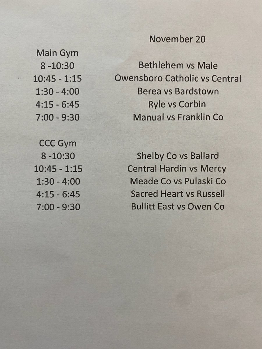 ChrisStallings2's tweet photo. Bullitt East hosts the 17th annual Hooparama this Saturday.
20 quality programs &amp; talent in every class will BE on display.
$5 cash admission,  no passes ,12 and under are free. https://t.co/3GdbNcuZ2D