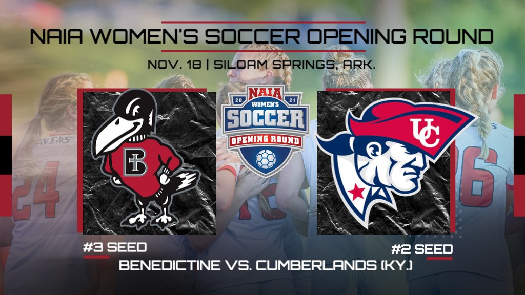 .<a href="/RavenWSoccer/">Benedictine WSoccer</a> has punched their ticket to the 2021 NAIA Opening Round and will travel to Siloam Springs, Ark., to take on Cumberlands (Ky.) on Nov. 18. More information will be posted at ravenathletics.com later today.