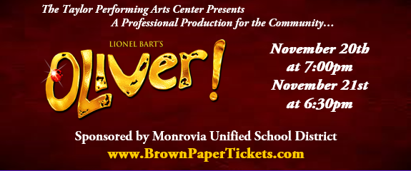 LKTPAC's tweet photo. Consider Yourself...Invited to see Oliver the Musical at the Taylor Performing Arts Center this weekend! https://t.co/QvVAdPGRrY