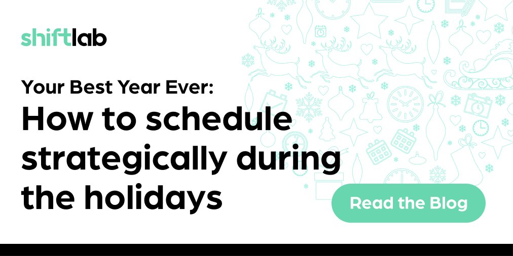 iQmetrix's tweet image. As strategic scheduling experts, @myshiftlab outlines their top tips for holiday retail staffing in this new blog. Try Shiftlab in your stores with a 30-day free trial, plus for a limited-time 10% off your Shiftlab subscription (conditions apply).
hubs.ly/H0_cHvY0