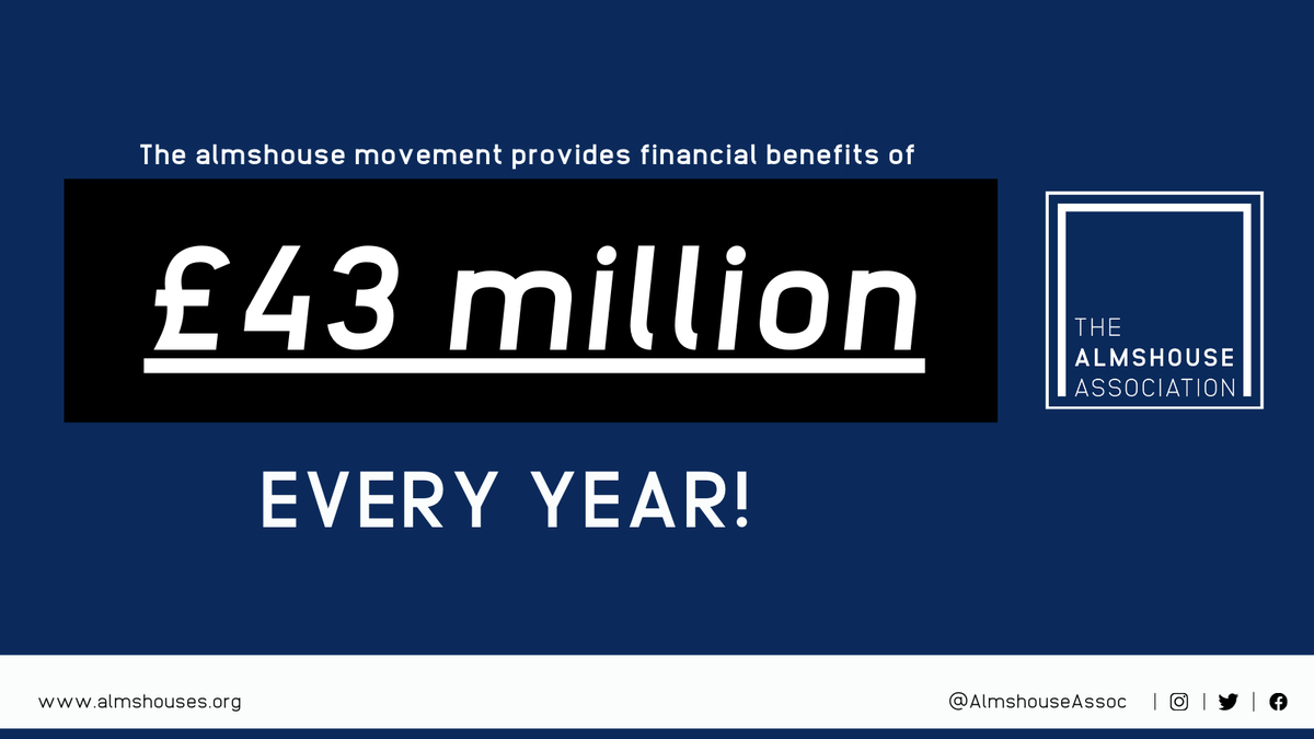 The <a href="/AlmshouseAssoc/">AlmshouseAssociation</a> is proud to announce our new ground breaking research showing the significant financial benefits of #almshouses, in partnership with <a href="/HousingLIN/">Housing LIN</a>. 
#AffordableHousing #SupportAlmshouses
<a href="/HLINConsult/">Housing LIN Enterprises</a> 
You can read the report here: bit.ly/3Faq2ZA