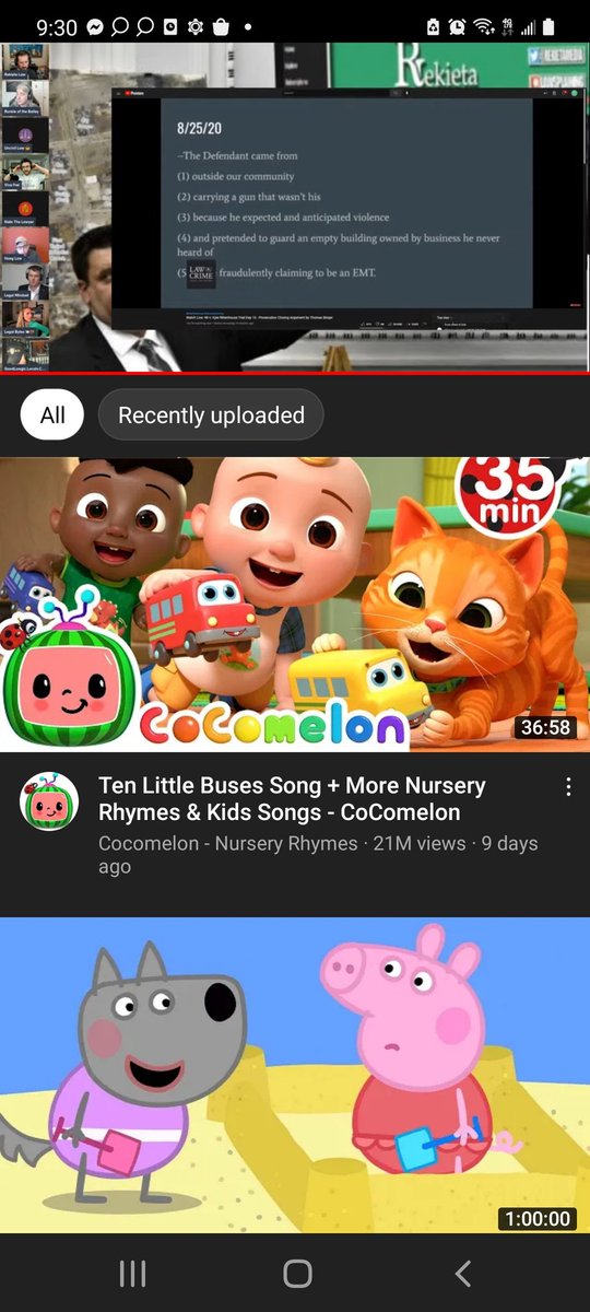 SmithGjokes's tweet photo. @RekietaMedia i dont know why they have children suggestions on your live stream right now. @YouTube can someone explain how this happens with a law livestream? https://t.co/FO1vSwuKis