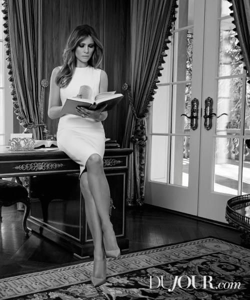 BY THE BOOK. 📖
#MelaniaMonday