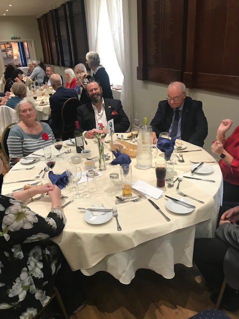 RegaliaSales's tweet photo. Wraxall Lodge Founders Lunch. 40 years to the day from our Consecration. Good to see 2 Founders attending. W.Bro. Bill Jefford &amp; Bro. Pete Newsham https://t.co/lWmnxmbOAF