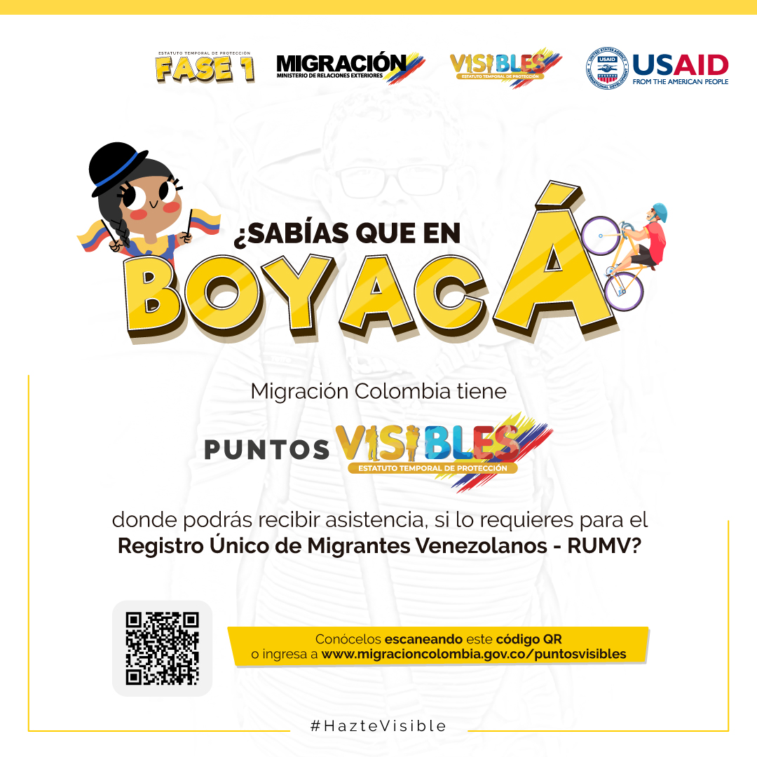 MigracionCol's tweet photo. Si no tienes acceso a internet o simplemente haz tenido dificultados para realizar tu registro en el #RUMV; en los #PuntosVisibles podemos ayudarte. 
Ingresa a nuestra página web https://t.co/BCXJFxjpz0 y conoce dónde está ubicado el Punto Visible, más cerca de ti #HazteVisible https://t.co/WtiYGDRSWf