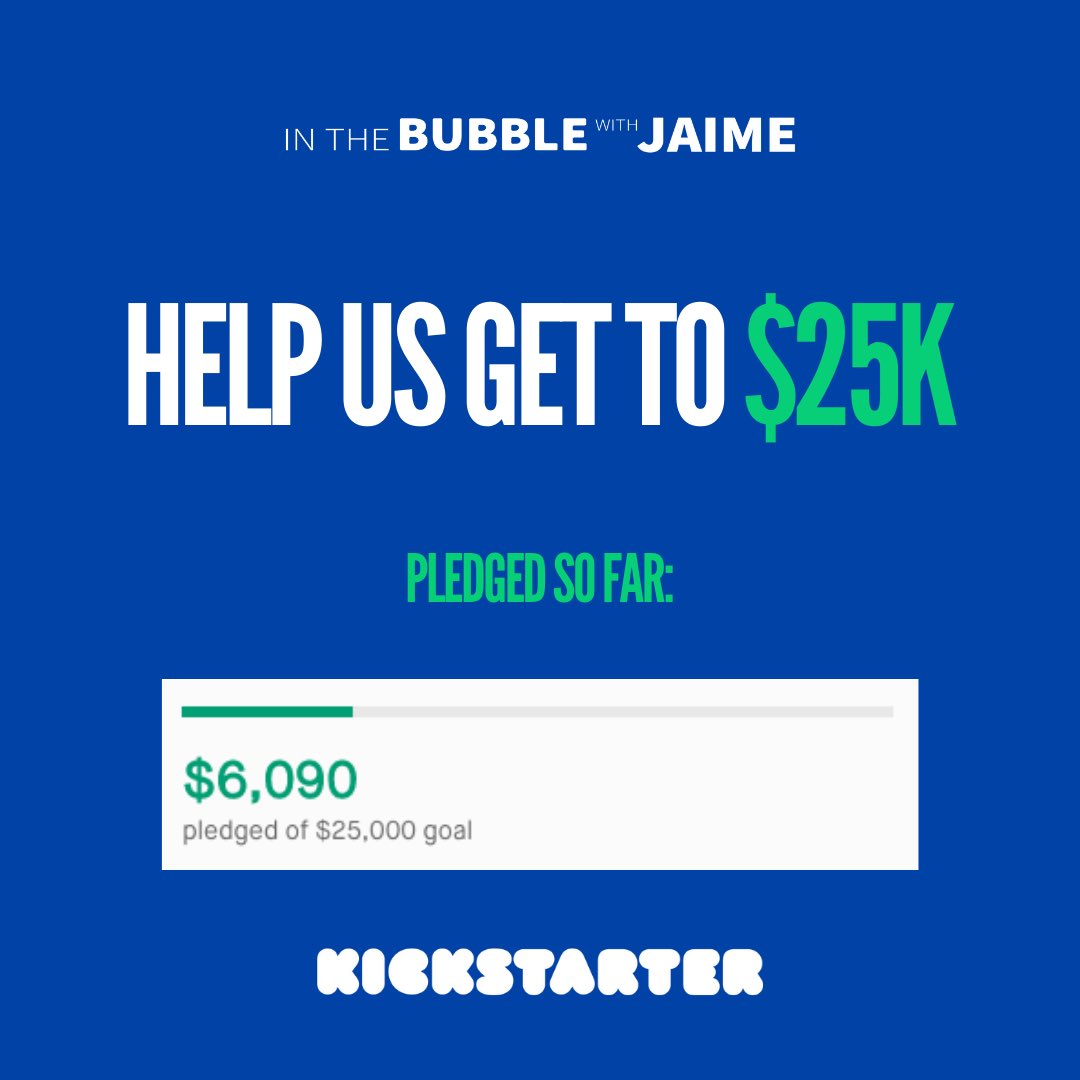 The_jaimedoc's tweet photo. THANK YOU BACKERS for getting us to $6K!! If we can reach 30% ($7500) by this Wednesday, we’ll release a never-before-seen scene from the film that you don’t want to miss, so share this with your friends and family! 

Back the project at https://t.co/on27kraODU. https://t.co/BaIwTY6NwA