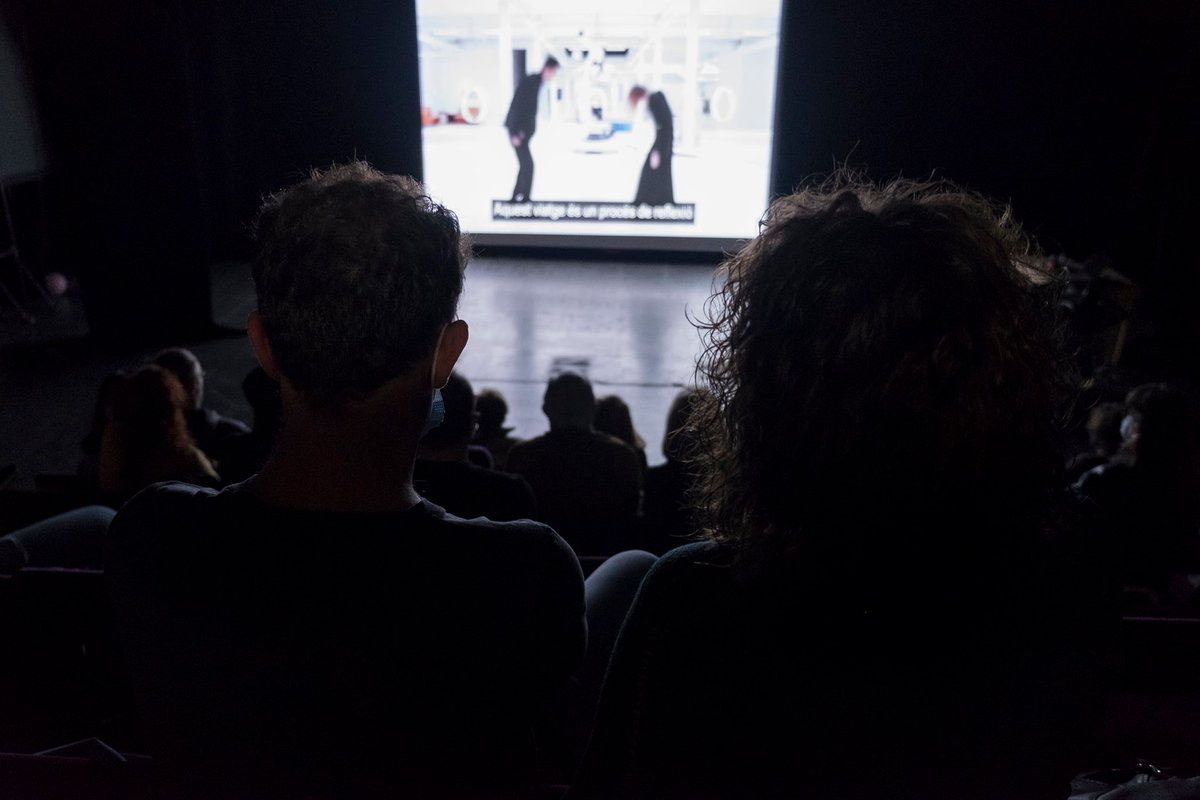 rosfilmfestival's tweet photo. ROS2021 goes on! Here, some images from the screening of REAL ROBOTS shortfilms cathegory
#ros2021 #degreesoffreedom #shortfilmfestival
Foto: CarOl DiegO PhotO
@QuoRevista @FECYT_Ciencia @l_caleidoscopio https://t.co/1UBKNlrGAb