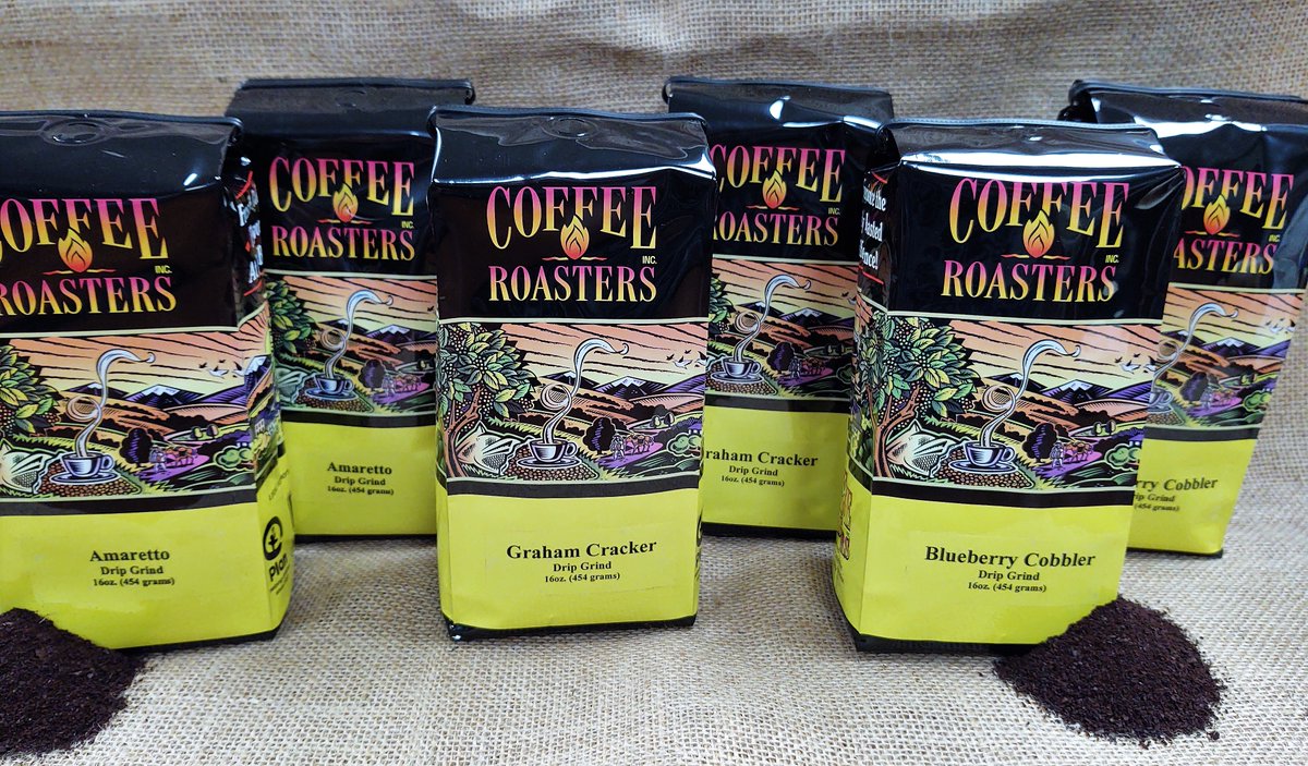CoffeeRoasters1's tweet photo. The mail carrier will LOVE the heavenly aroma of this package!
Amaretto, Graham Cracker, and Blueberry flavored coffee with FREE SHIPPING.  This customer will be ecstatic for this delivery!
Try one of our flavored coffees today:
https://t.co/jAGUsRuczk https://t.co/qZSPpOBWM0